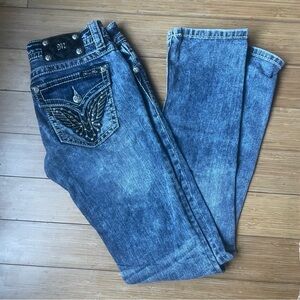 Miss Me Signature Boot Cut Jeans Size 28